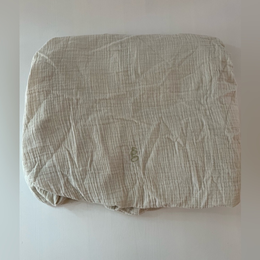 Garbo&Friends Muslin Fitted Sheet for Baby Crib or Toddler Bed